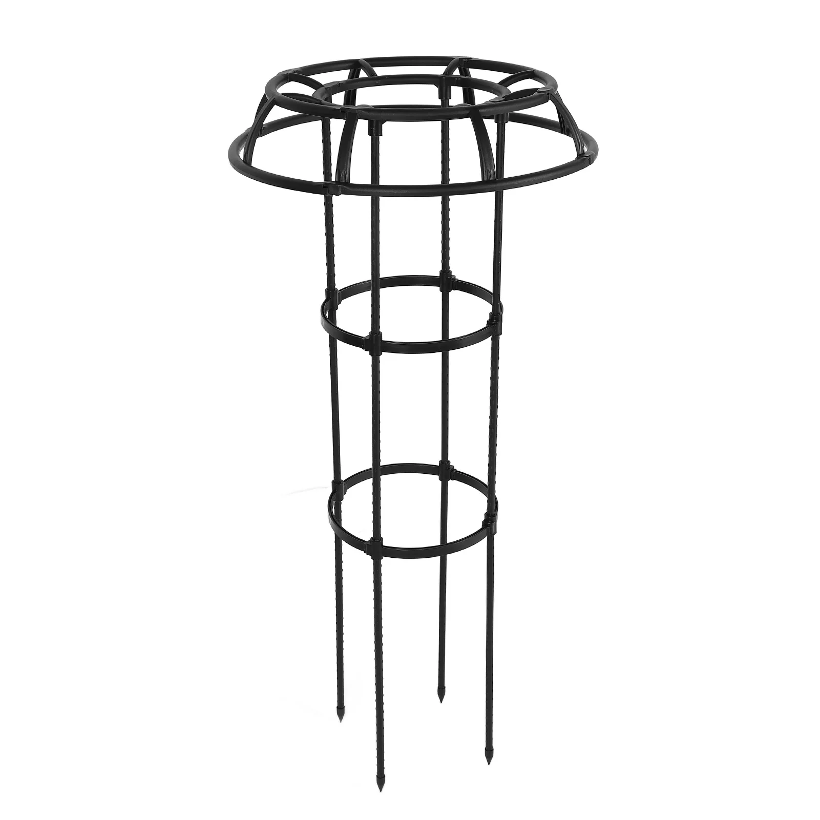 Climbing Plant Support Rust Proof Decorative Umbrella Shape Potted Plant Stake Stand For Rose Tomato Cucumber