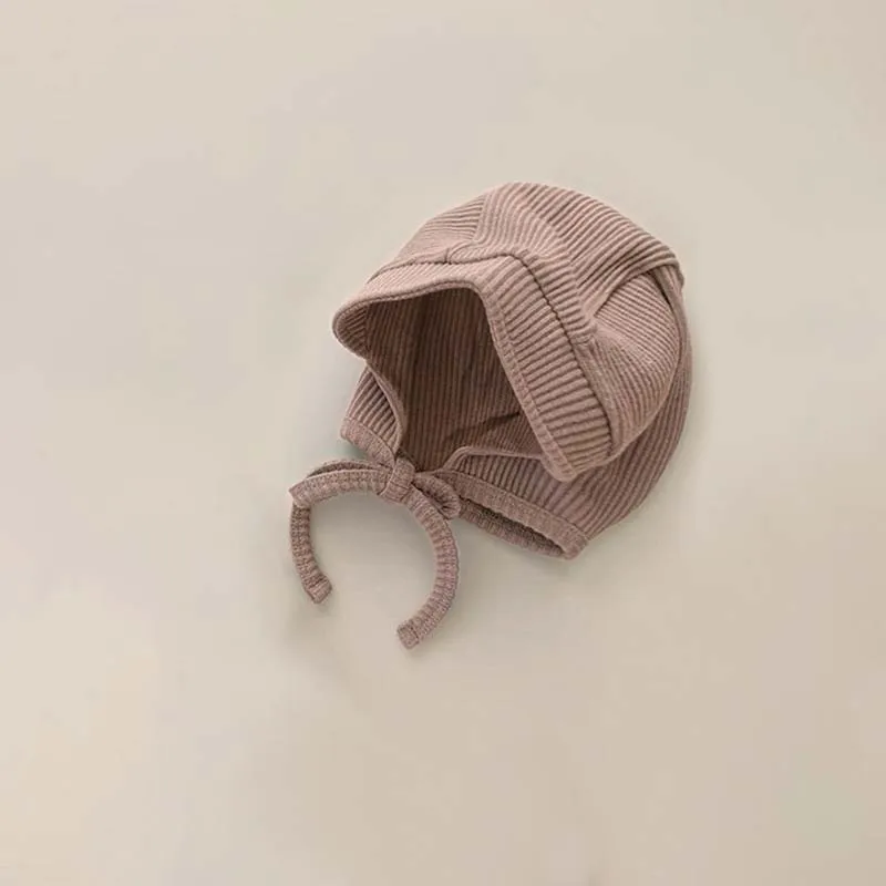 2024 Newborn Baby Hat Autumn Soft Cotton Girls Boys Beanie Caps Headband Toddler Baby Bonnet Cap