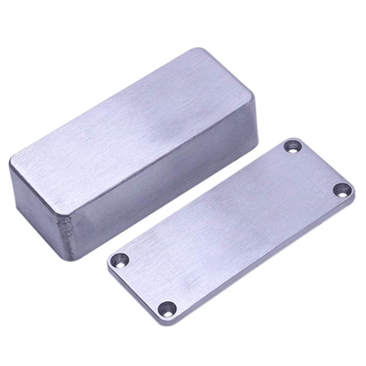 Caja de Pedal de efectos de guitarra de aluminio 1590A, caja de pedales fundida sin terminar de 92x38x31mm para efectos de guitarra