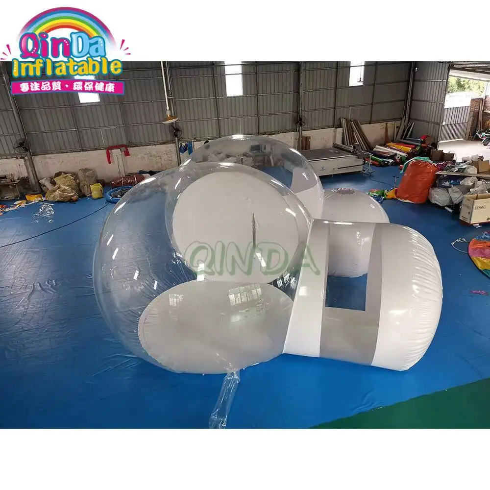 Pour Camping en plein air location bulle Lodge maison, tente à bulles gonflable transparente salle de luxe