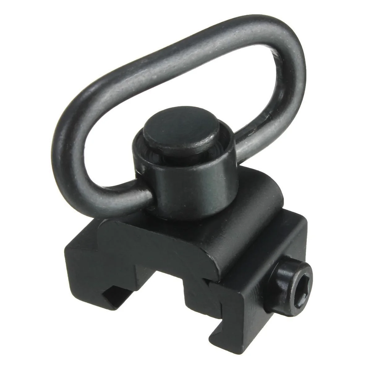 10X Quick Release Detach QD Sling Swivel Attachment W/ 20mm Picatinny Rail Mount Black