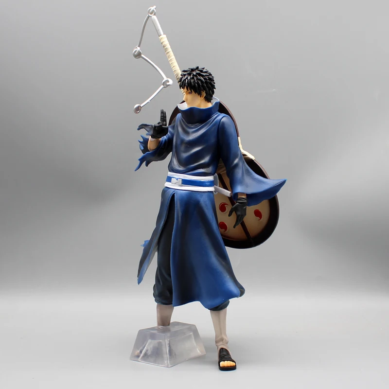 Takara TOMY uchiha obito 14 "อนิเมชั่นตุ๊กตาเปลี่ยนหน้าโมเดลอนิเมะชุดตกแต่งโรงรถ