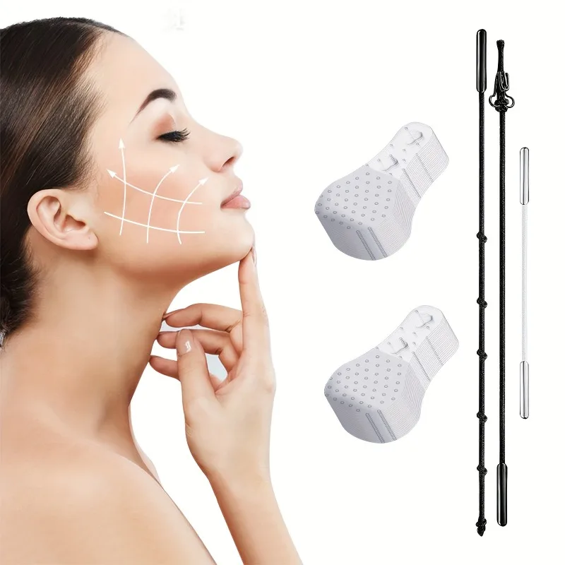 Hot Sale New Invisible Facial Liftting Stickers Thin Face Patches Facial Line Wrinkle Sagging Skin Fast Pull Chin Adhesive Tape