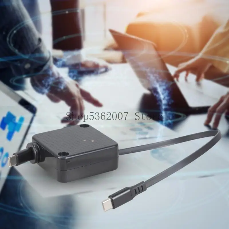 Dây mở rộng sạc và sync dữ liệu 110cm 100W 480Mbps Cáp có thể kéo dài 40JB