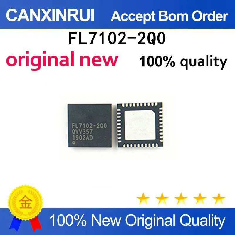 (5-100 PCS)  Brand new original FL7102-2Q0 QFN40 USB controller IC chip