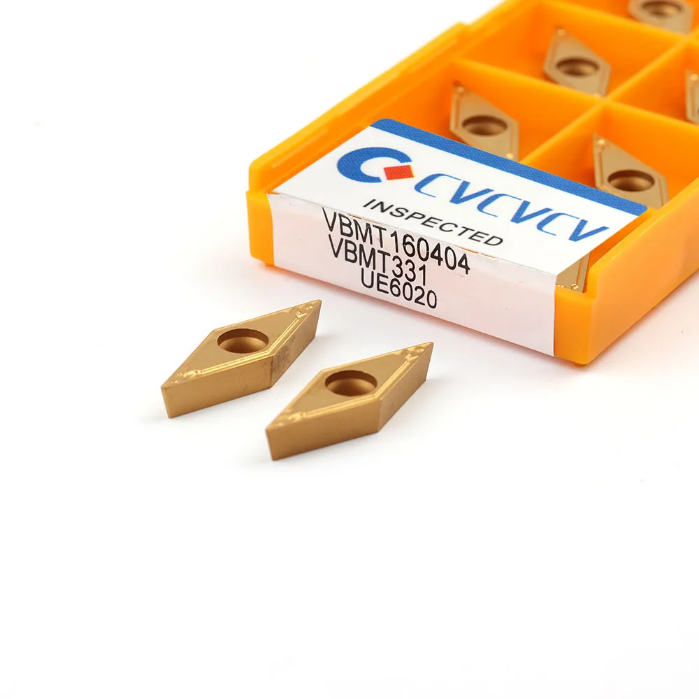 10pcs VBMT160408 VBMT160404 VP15TF UE6020 US735 Original Carbide Insert Tool metal turning tool CNC lathe cutter tools