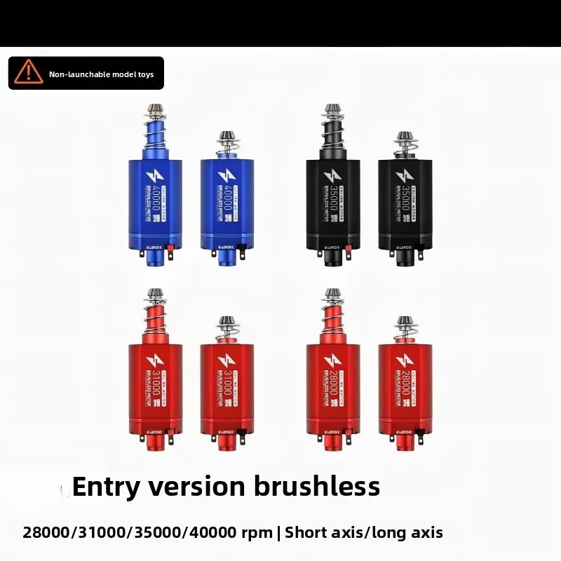 Entry version 480 Long axis Short shaft, Brushless motor High torsion motor Exciting LDX