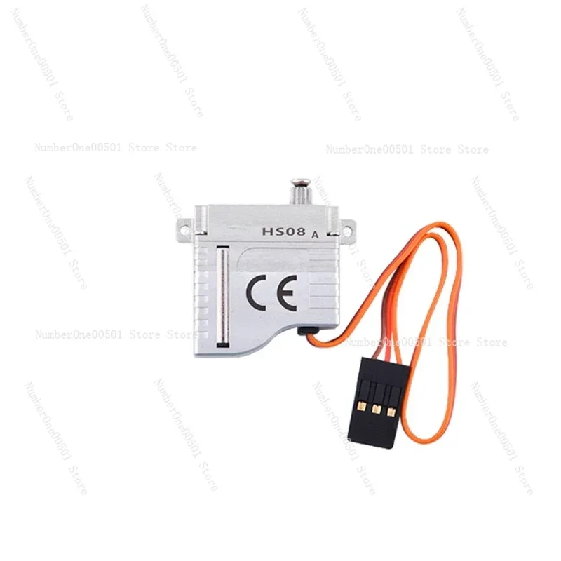 HS08 A/B full metal teeth high pressure miniature drone helicopter glider high torque steering gear
