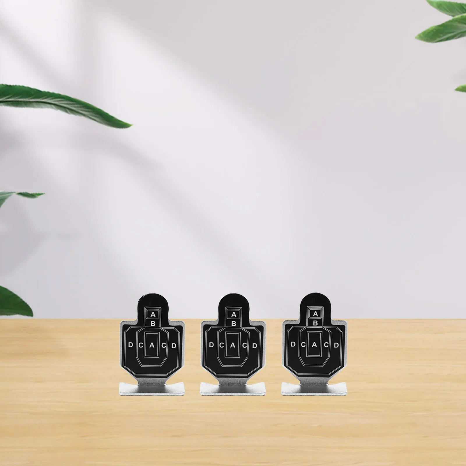 

6pcs Small Man Target For Kids Metal Training Target Outdoor Shooting Practice Tool Outdoor Targets Sports Accessory