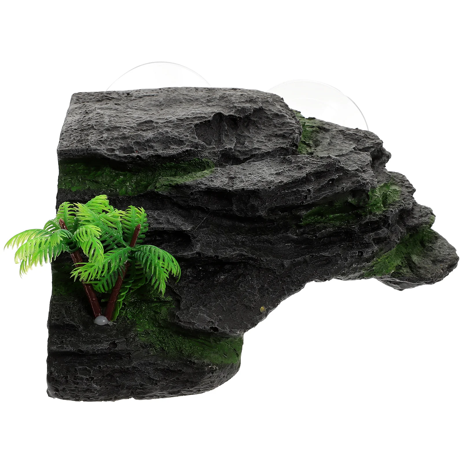 Aquarium Turtle Basking Platform Large Realistic Climbing Ornament for Turtle Tank Decoration Reptile Rest Stand Tortoise