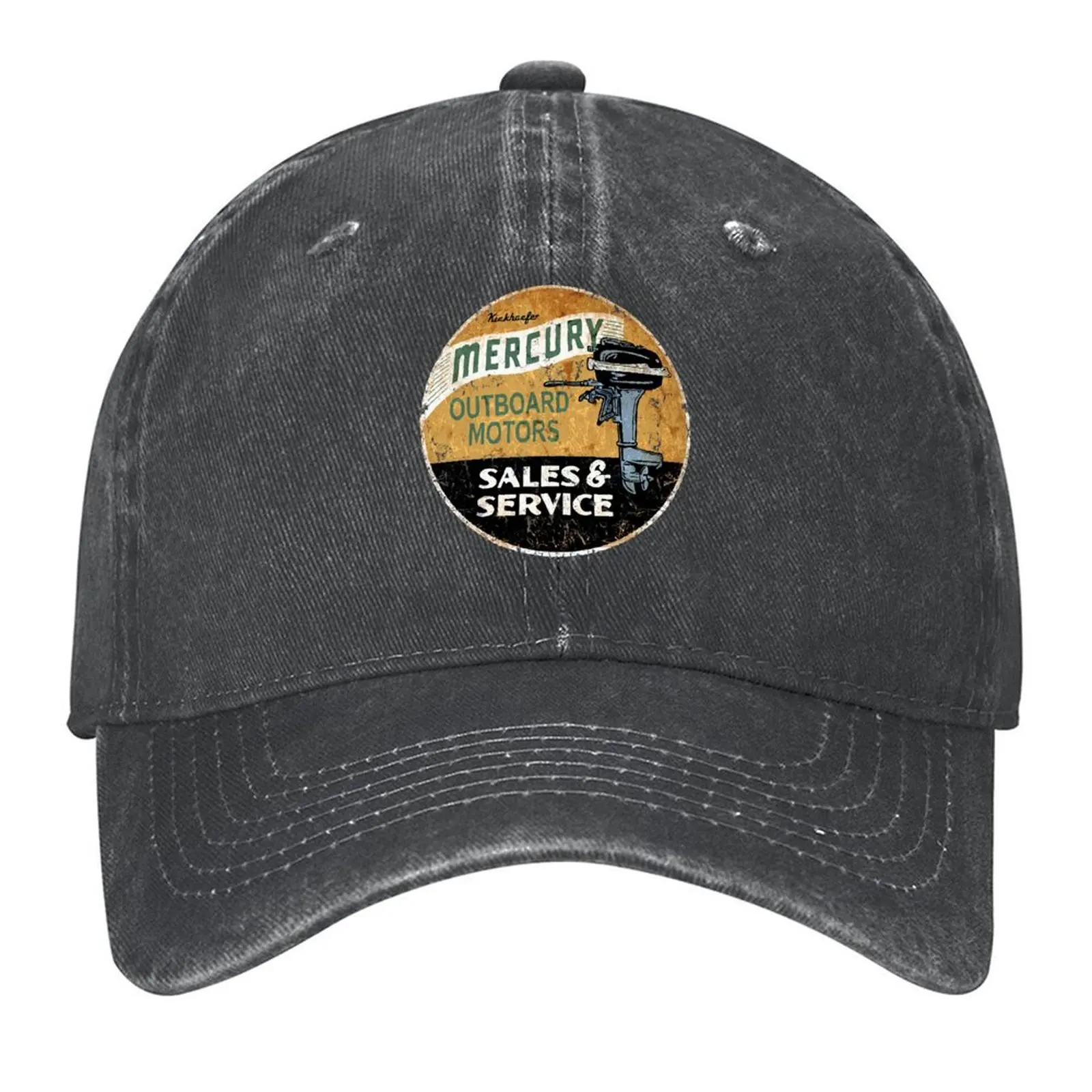 

The Vintage Mercury Outboards Baseball Cap New In Hat hard hat Icon Sun Hat For Children Girl'S Hats Men's