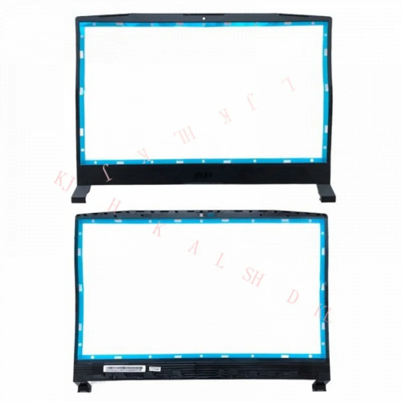 N nuevo para MSI Pulse GL66 MS-1581 tapa superior LCD contraportada/bisel frontal 307581A411
