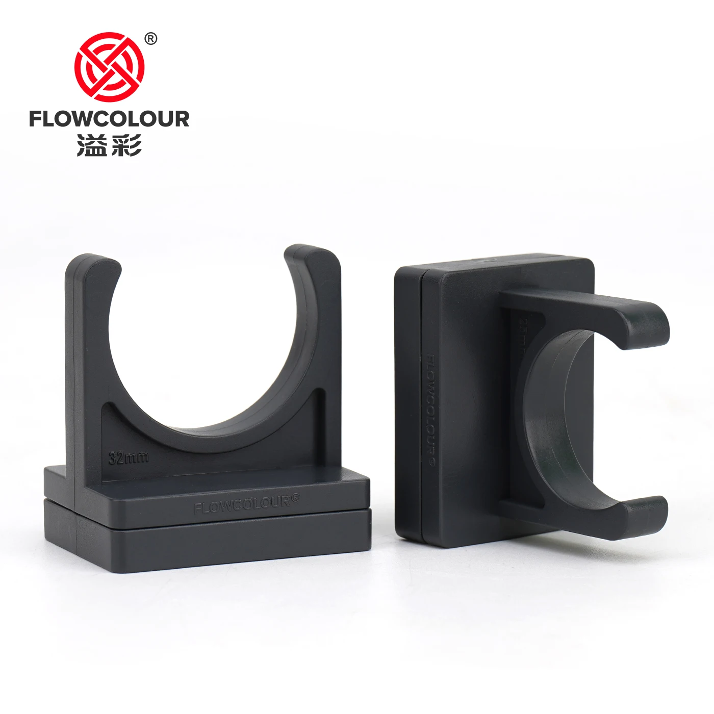 Flowcolour Aquarium Pipe Clip Fixed Pipe Clip Glass Tube Holder Special Adhesive Pipe Clamp for Fish Tank