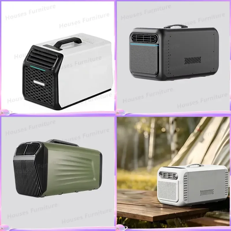 7000 BTU Portable Air Conditioner Small Mobile AC Unit Touch Screen Energy Saving Cooling Fan for Home Bedroom