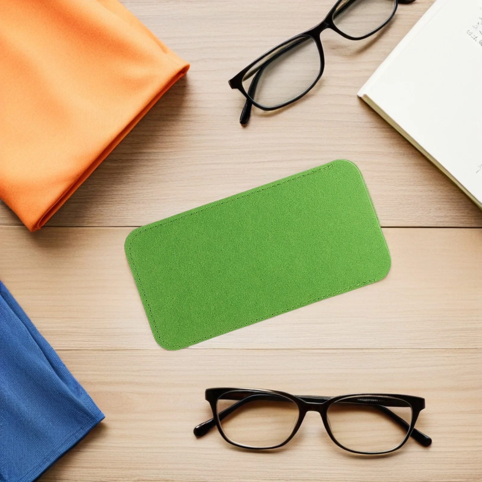 

7Pcs Eyewear Case Set Soft Fabric Scratch Protection Compact Travel Pouch for Sunglasses Reading Glasses Case for Glasses