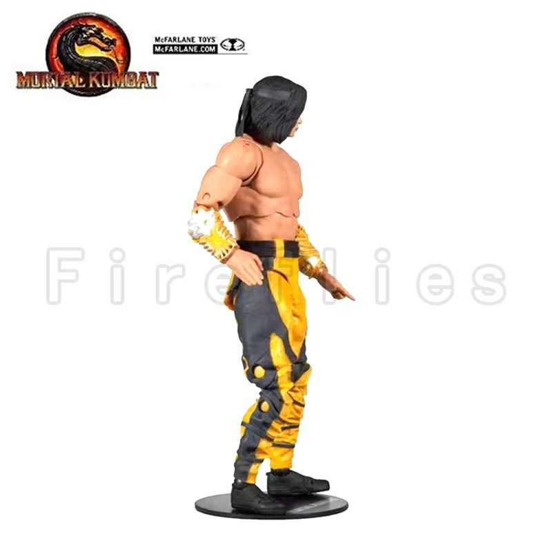 7inches McFARLANE Action Figure Mortal Kombat XI Liu Kang Anime Model For Gift Free Shipping