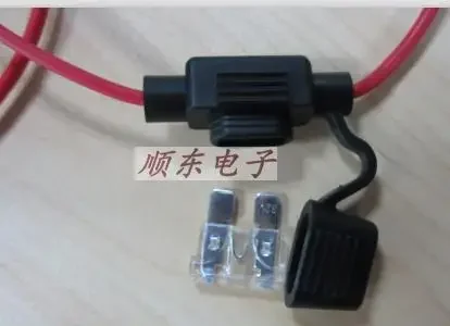 

20pcs Medium-sized car with a line fuse holder Automotive Blade Insur Number Insur cassette waterproof harness together