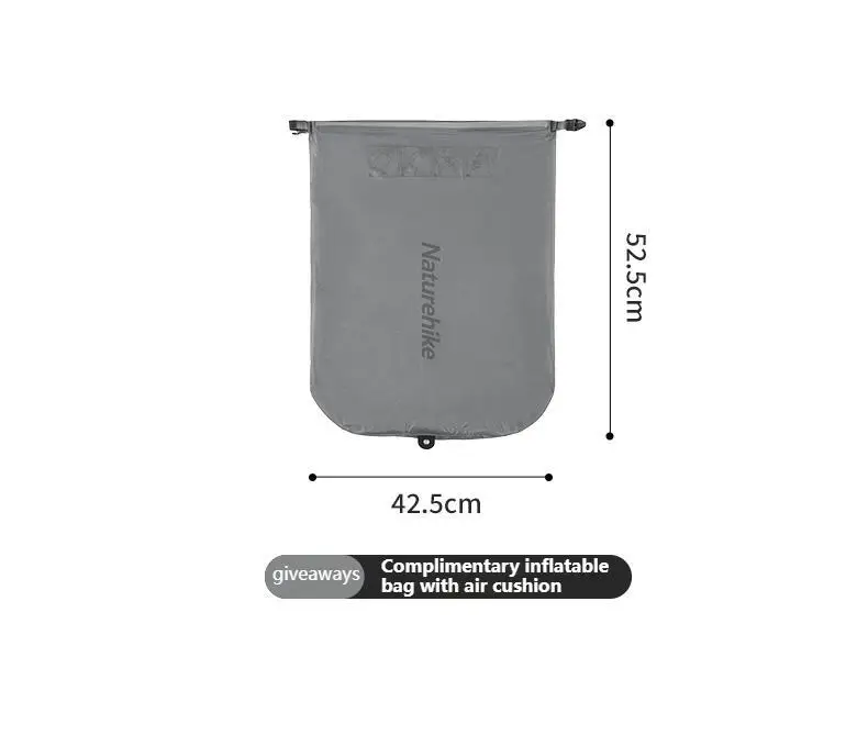 Naturehike Tuye Serie Ultraleichte Aufblasbare Matte mit Hohem R-Wert Luftkissen Quadratisch/Mumienschlafsack für Outdoor Camping Wandern Schlafunterlage – Detail 20