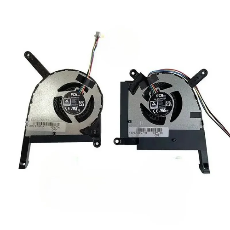 

A++CPU GPU Cooling Fan For Asus TUF Gaming F15 FX507 FX507Z FX507ZM FA507R 12V 5V