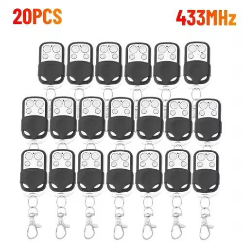 1-50PCS Smart Copy Duplicator 433mhz Remote Control 4 Button Electric Garage Door Gate Remote Cloning 433.92 MHz Transmitter - Image 14
