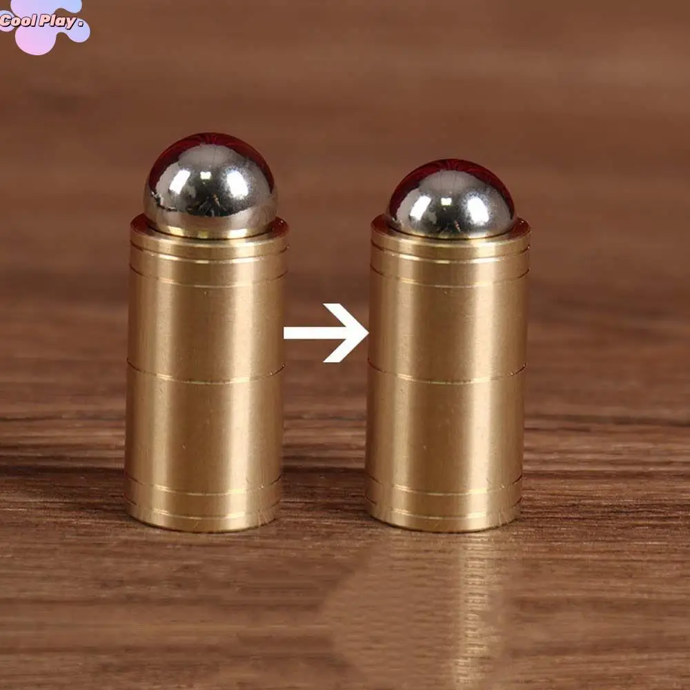 

Steel Ball Ball & Tube Magic Tricks Close Up Sink Down Magic Balls Rises Falls Interesting Gimmick Mystery Brass Magic