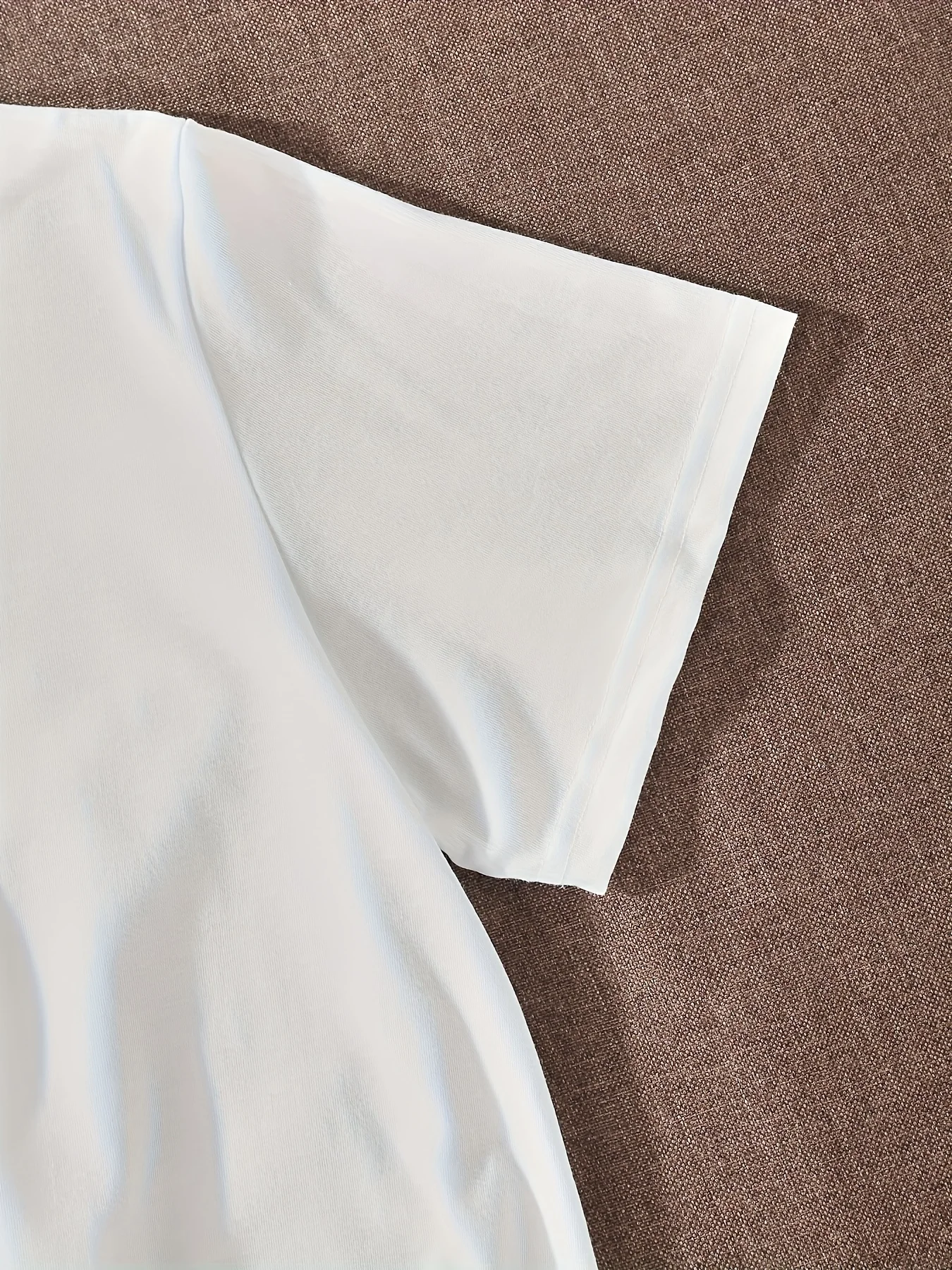 Orange Print Crew Neck T-shirt Short Sleeve Casual Top For Summer & Spring Women's Clothing  harajuku  women clothes