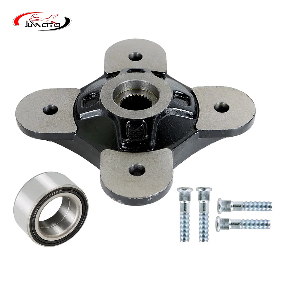 

JLMOTO Front Rear Wheel Hub With Bearing Nut 5139265-067 5141353-067 for Polaris UTV Buggy 2014-2017 RZR XP 1000/RZR XP 4 1000