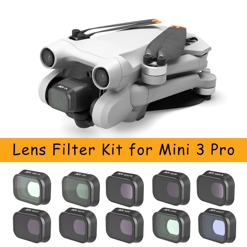 Drone Filter For DJI Mini 3 Pro Camera Lens Filters Kit MCUV CPL ND NDPL 4/8/16/32 Mini 3 Optical Glass Lens Drone Accessories