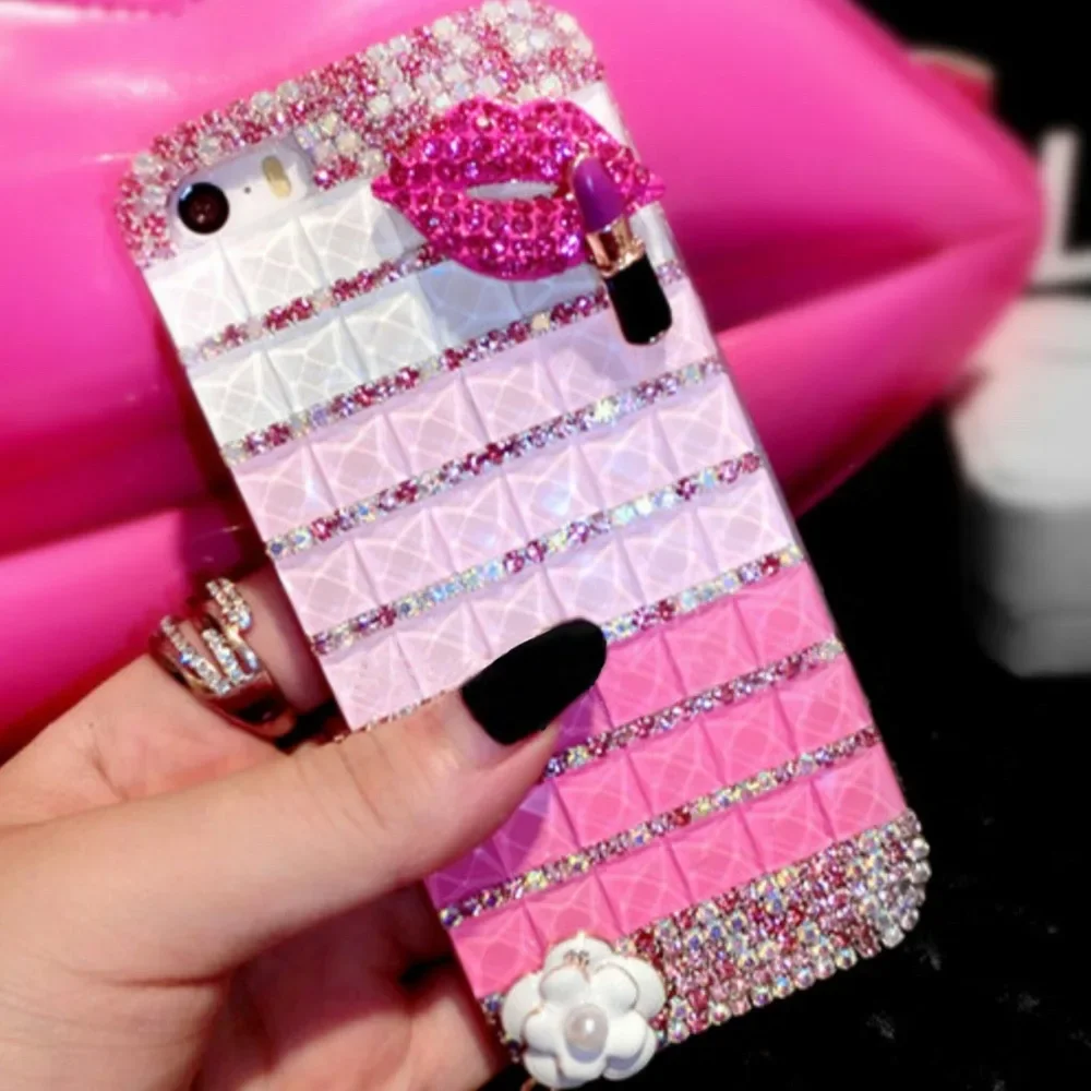 Phone case with rhinestone for Huawei Honor 80, 90Pro, 100, 60 , 50, 40 Lite,30,X50,X40, X50i, 5G Cover