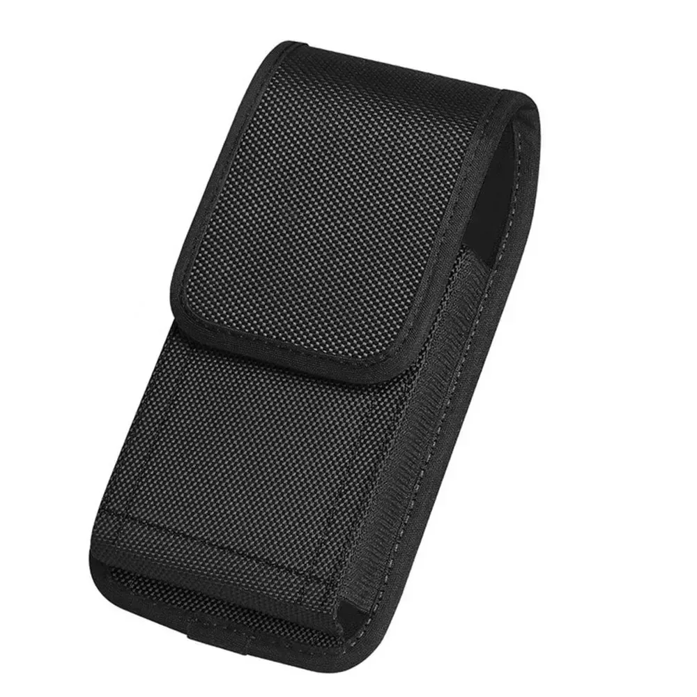 Taktyczna kabura na telefon komórkowy z bezpłatną klamrą w kształcie litery D Protable Wallet Card Waist Pack Outdoor Sports Nylon Carrying Case