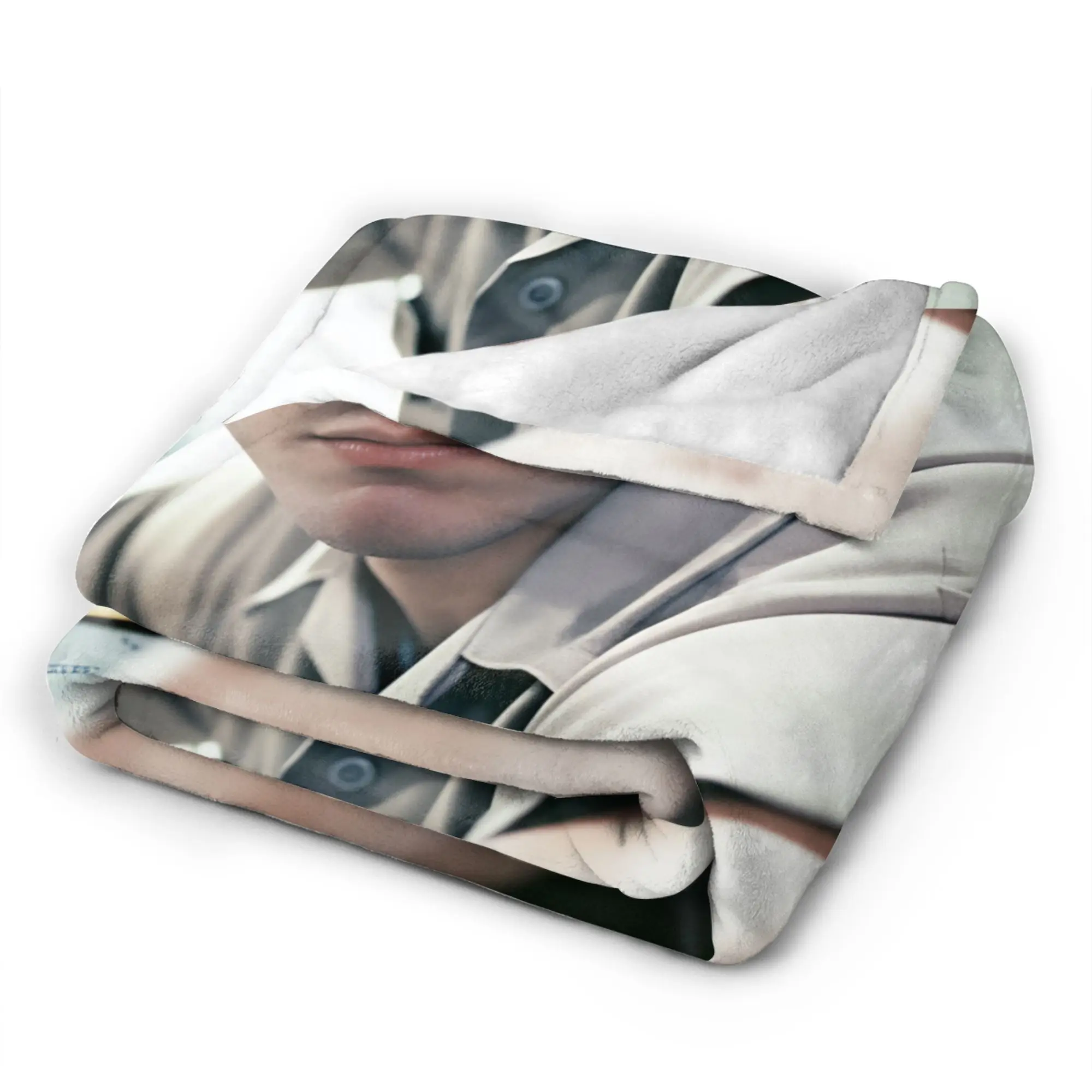 Tom Cruise Fighter Top Gun Plush Blankets Students  Flannel Throw Blanket For Couch Chair Warm Soft Quality Bedspread Gift