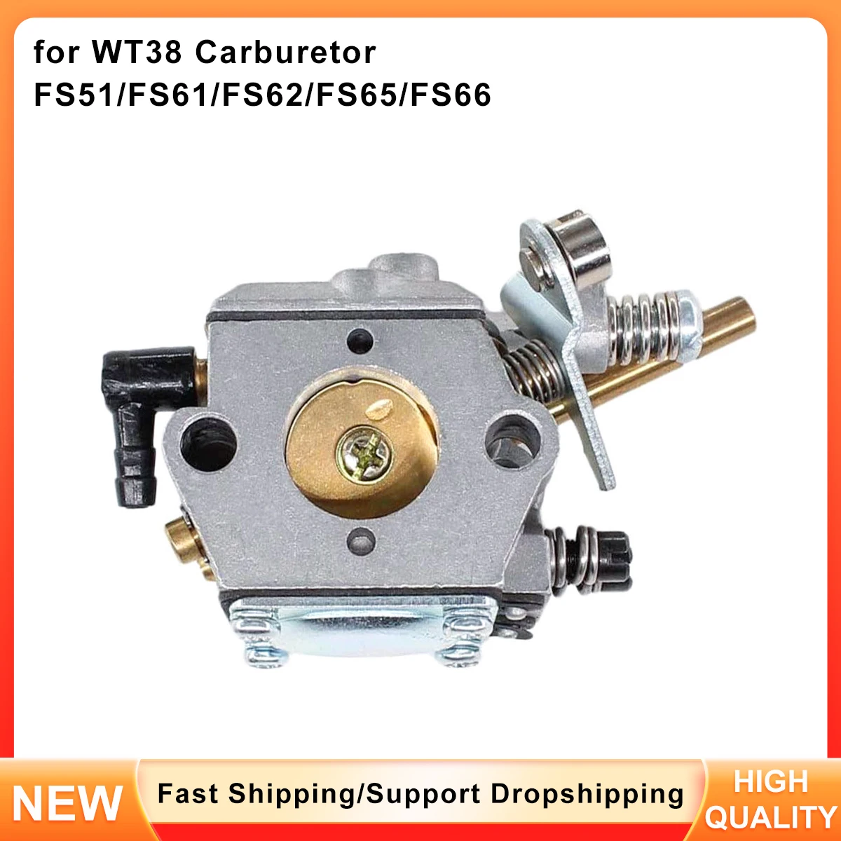 

Replace Carburetor for Stihl FS50, FS51, FS55, FS61, FS65 Trimmer - Replaces WT-38-1 & BG61