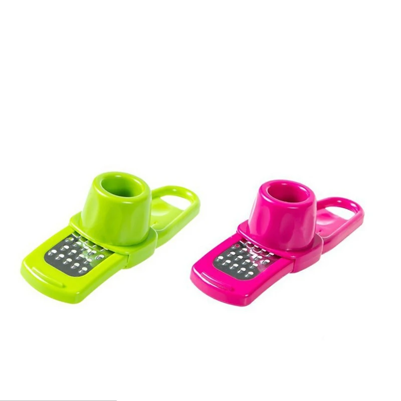 1 Pack Mini Garlic Grinder Creative Garlic Press Kitchen Garlic Mash Manual Garlic Mashing Green Kitchen Gadgets, image 9