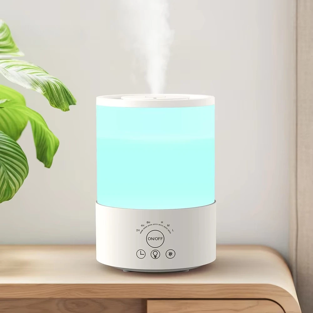 2.5L Ultrasonic Cool Mist Humidifier,7‑Color Night Light WIFI APP Control for Home Spa Bedroom