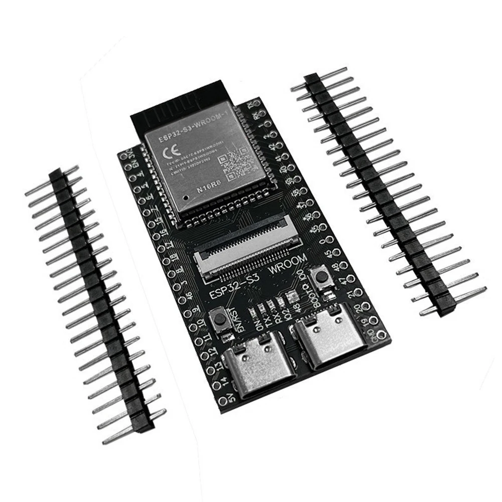 บอร์ดกล้อง ESP32-S3-WROOM BT 2.4G โมดูล WiFi กล้องออนบอร์ดพัฒนากล้องไร้สายแผงแกน32 MHz 240MHz สำหรับกล้อง OV2640