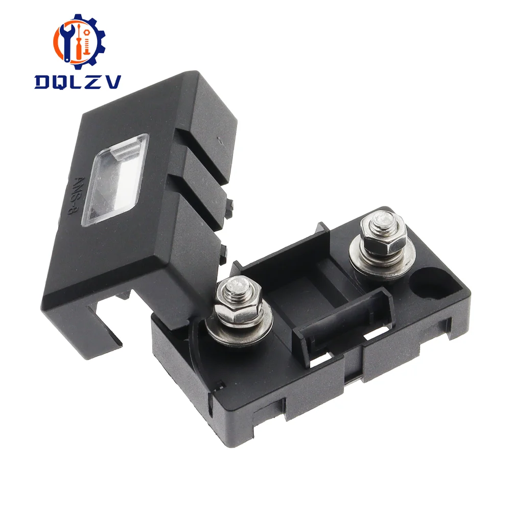 ANS-H 1-Way Midi Fuse Holder ANS-8 Safety Plate Base Car Carrier Fuse Box Bolt Type 20A 50A 70A 80A 100A 150A 175A 200A