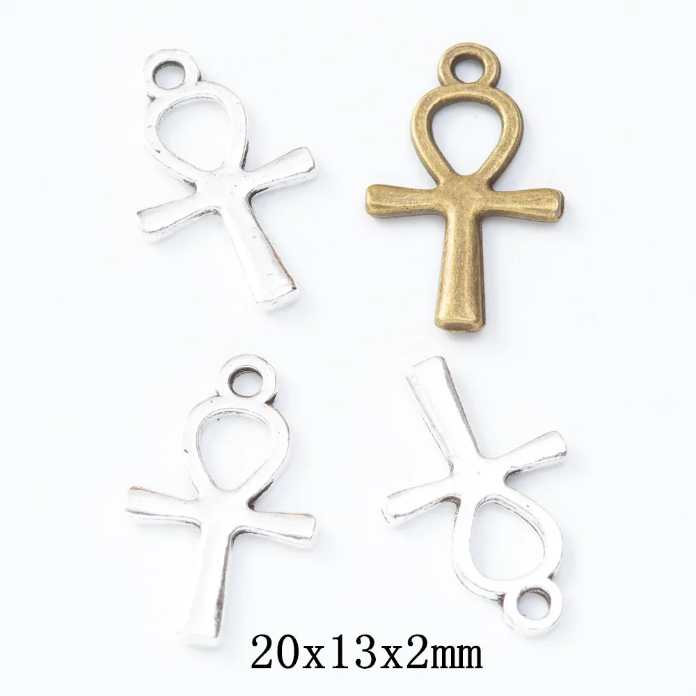 90pieces (cross) vintage zinc alloy charm metal pendant DIY jewelry discovery making accessories 1767