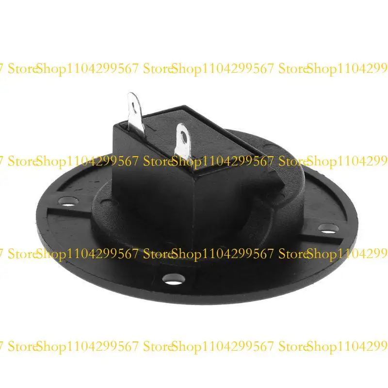 CS1W -luidsprekerplaat Terminal Strips Push Connector Block 4 Way Round Speaker Strips gemakkelijk te bedienen Testclip Bind