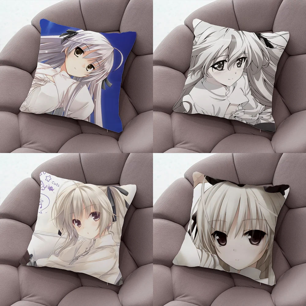 Anime Y-Yosuga No Sora Pillow Case Pillow Case Living Room Sofa Cushion Cover Suitable For Home Bedroom Room Decoration