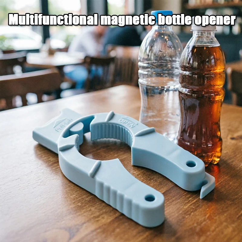 3-In-1 Multi-Purpose Cap Opener Handheld Water Bottle Twist-Off Opener Women Weak Hand Portable Lid Remover Kitchen Opening Tool