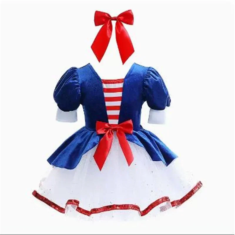 Blue color kids classic professional ballet tutu Red Swan Lake pancake tutu ballerina party dance costumes girls ballet dress