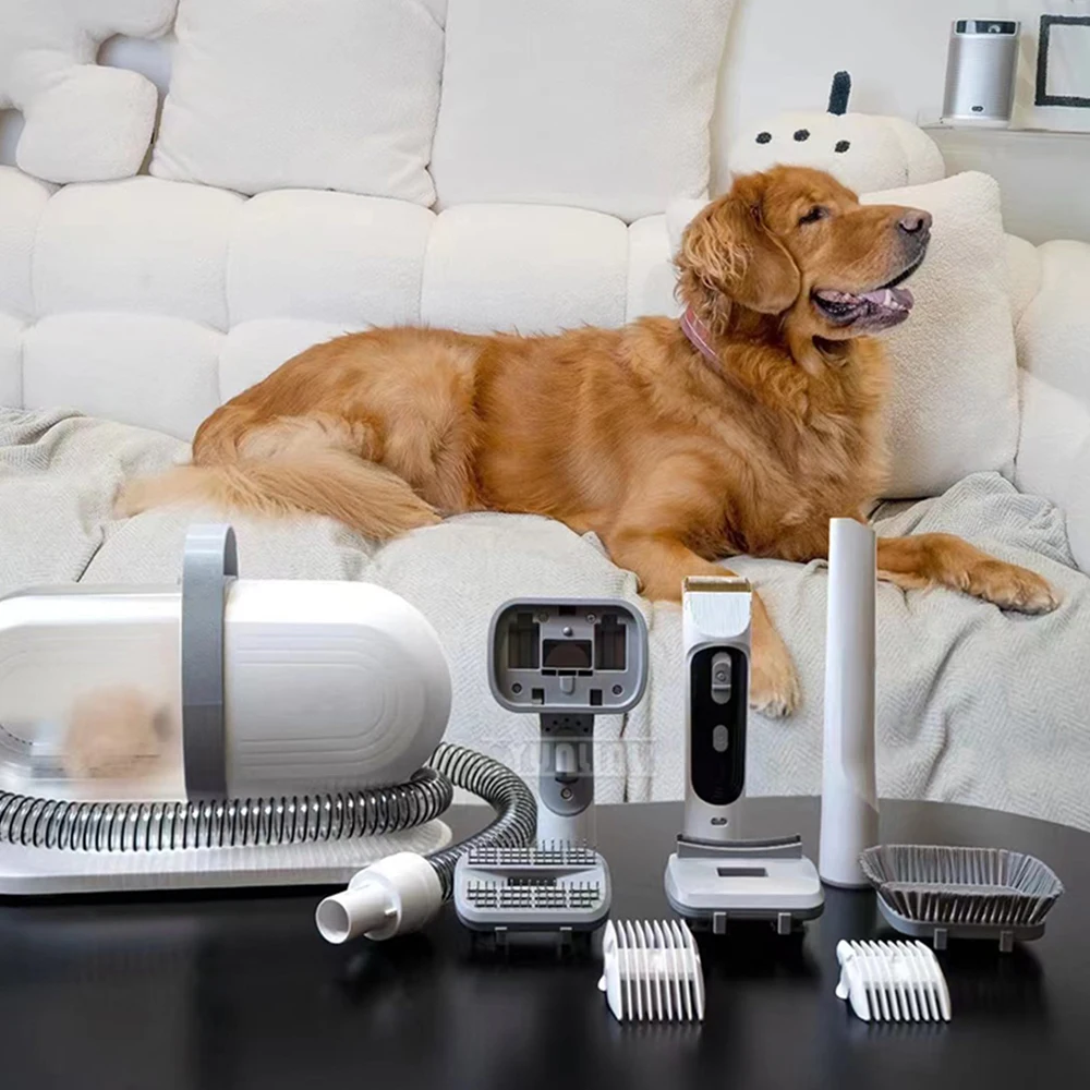 Household Pet Wireless Hair Aspirateur Electrique Dog Grooming Kit Comb Vacuum Suction Force Pet Aspirateur Electrique