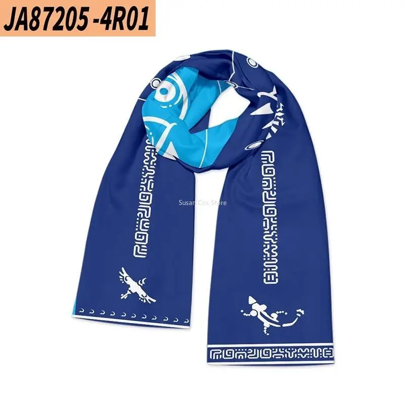 لعبة لينك وشاح أسطورة زيلدا بريث وايلد كوسبلاي دافئ للخريف والشتاء وشاح شال إكسسوارات هدية عيد الهالوين