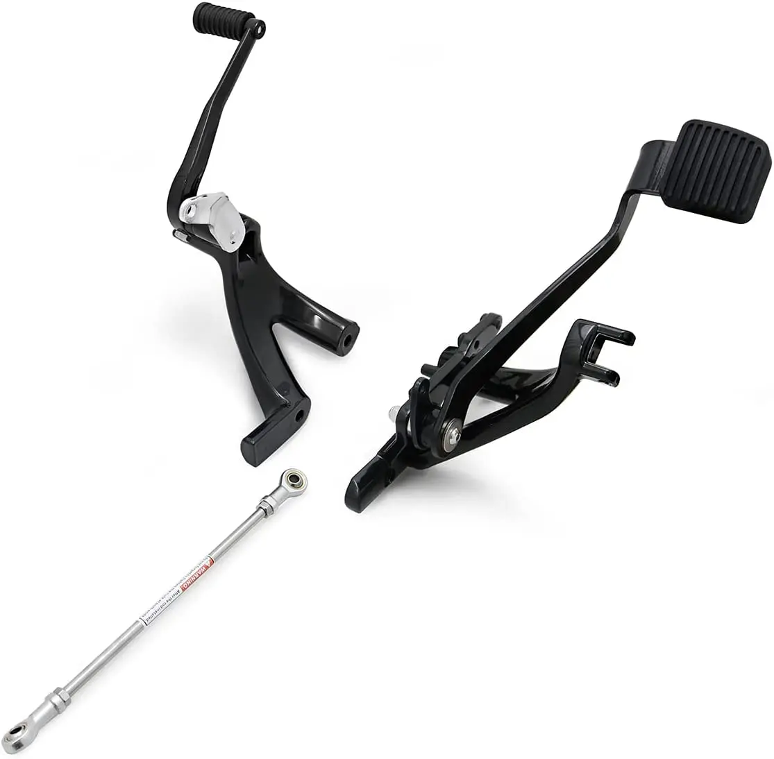 Forward control kit CNC adjustable pedal extension for M8 Softail Street Bob FXBB Low Rider FXLR FXLRS models from 2018 onward