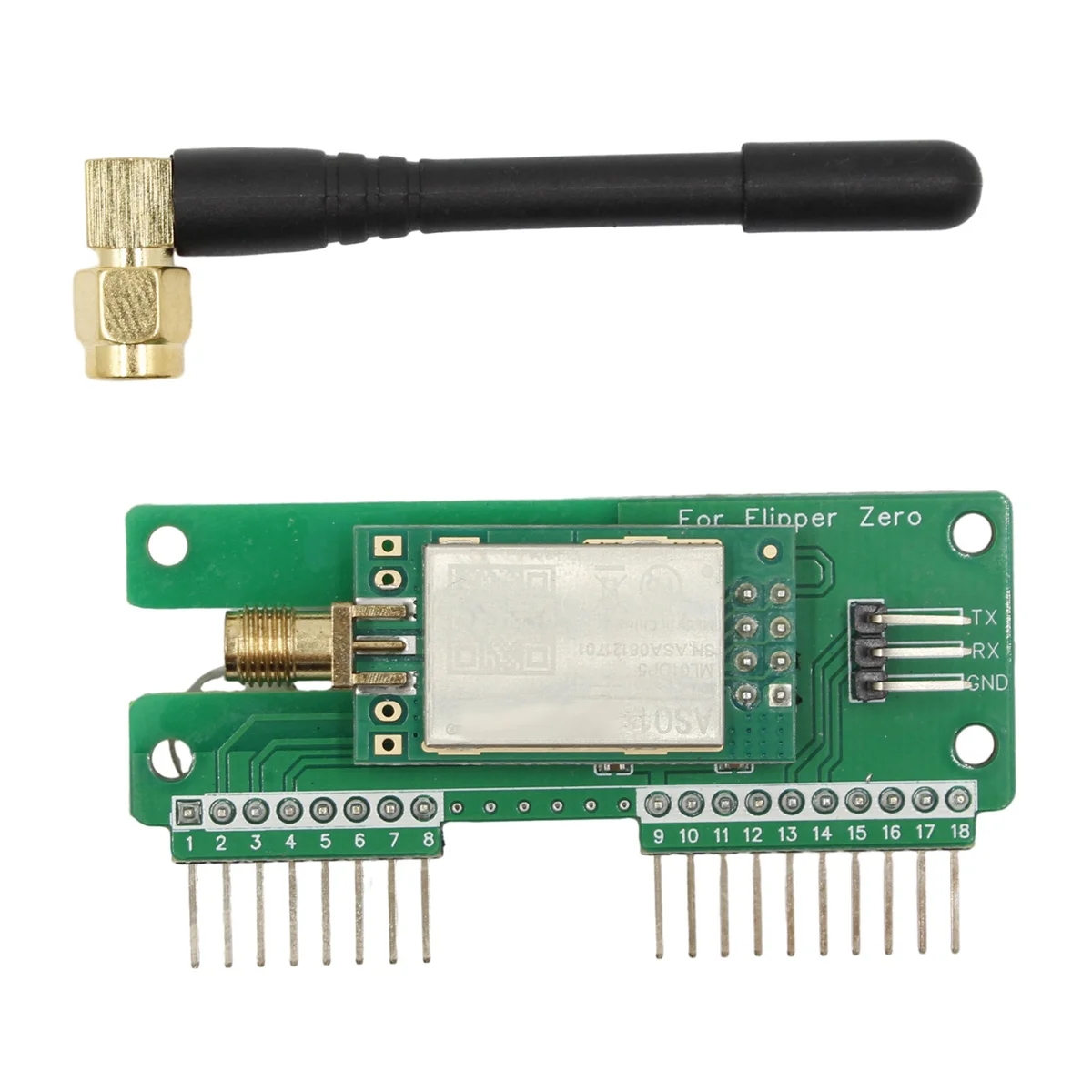 Für flipper zero nrf24 modul verbesserte version gpio für sniffer und maus jacker