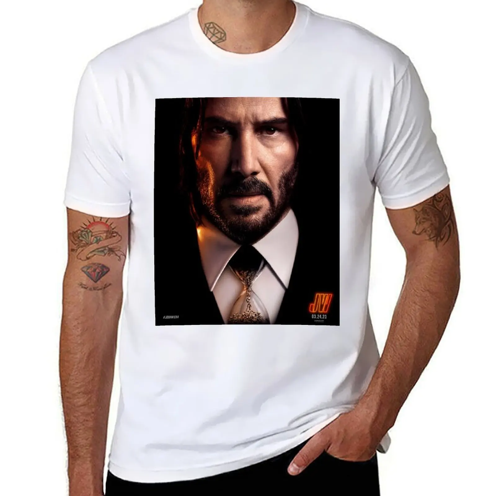 

john wick: chapter 4 T-Shirt Casual Work Wear T-Shirt