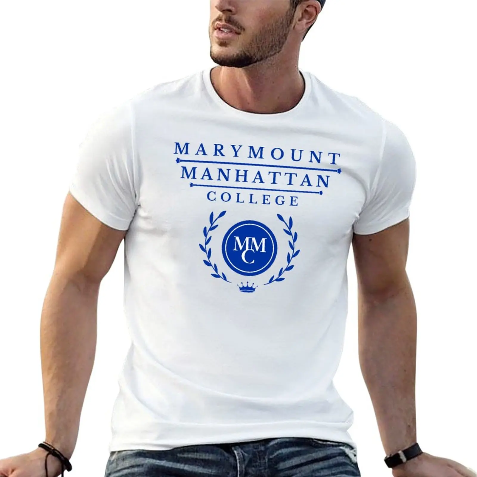 marymount manhattan college T-Shirt man t shirt summer t shirt man plain t shirt for man