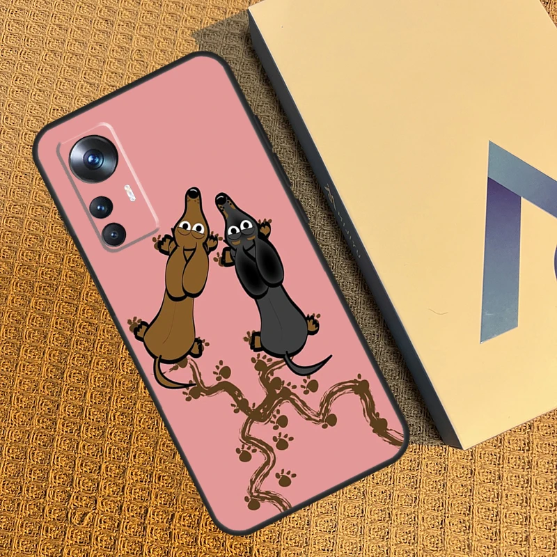 Dachshund Dog Case For Xiaomi 12T 11T Pro 13 11 12 Lite POCO F5 X5 Pro X3 Pro F3 M5 POCO F5 X4 F4 GT Cover