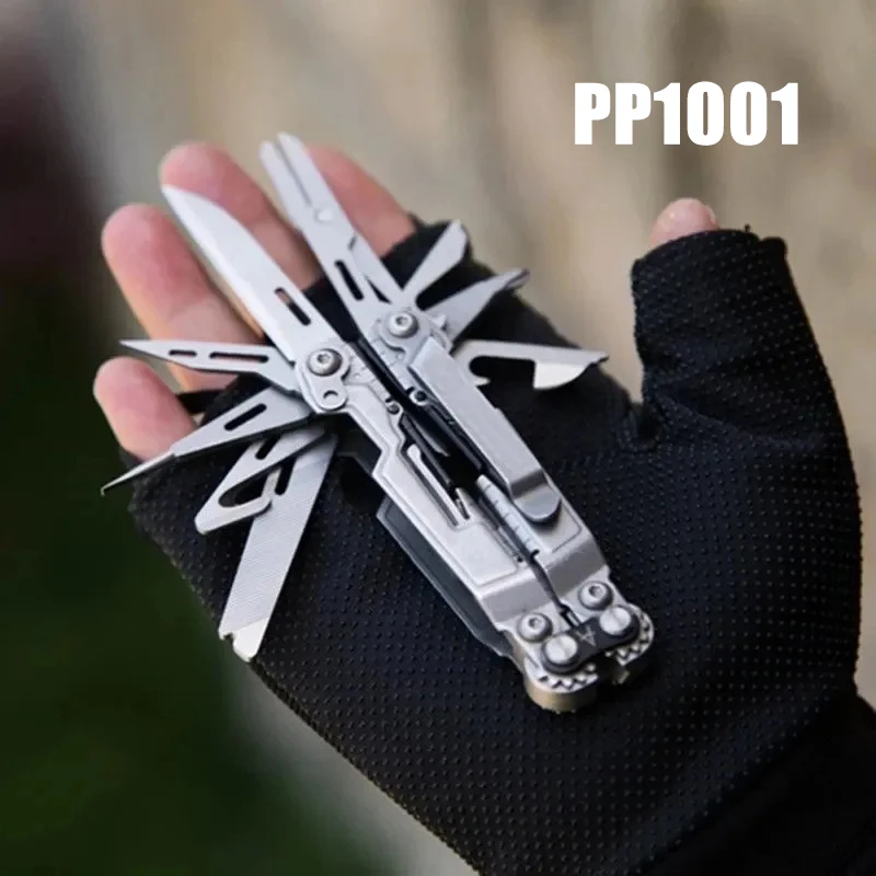 PP1001 Folding Multifunctional Combination Tool Pliers EDC Outdoor Equipment Outdoor Small Tools