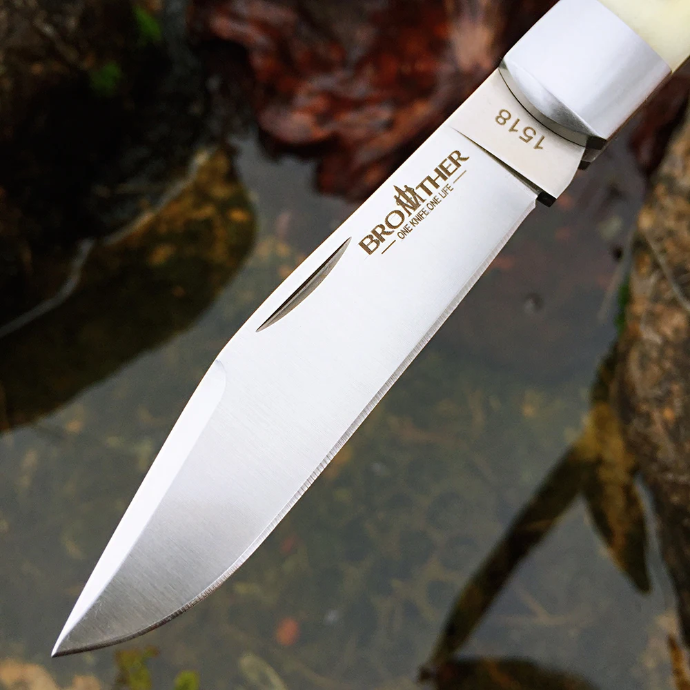 Brother Knife 1518 Folding VG10 Blade Pocket Knives Classic Traditional Hunting Fishing Camping Tactical Higquality